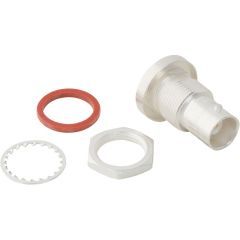 BNC Straight Receptacle Jack Flat Tab Bulkhead Rear Mount 50 Ohm Hermetic
