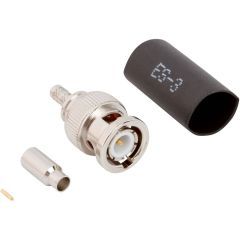 BNC Straight Crimp Plug RG-174 RG-188 RG-316 Times LMR-100A 50 Ohm IP67 Extreme Exposure