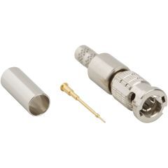 HD-BNC Straight Crimp Plug Belden 1855A 75 Ohm