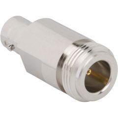 N-Type Jack to BNC Jack Adapter 75 Ohm Straight