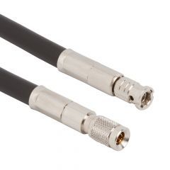 1.0-2.3 Straight Plug to HD-BNC Straight Plug B1694A 75 Ohm 300 inches