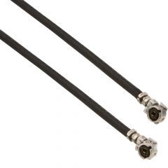 AMC Right Angle Plug to AMC Right Angle Plug 1.13 mm 50 Ohm 125 mm