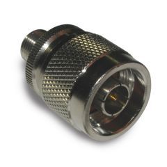 F-Type Jack to N-Type Plug Adapter 50 Ohm Straight