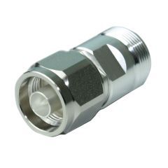 N-Type Plug to 4.1-9.5 Jack Adapter 50 Ohm Straight
