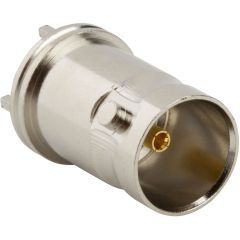 BNC Straight PCB Jack Through Hole 75 Ohm 12G Optimized