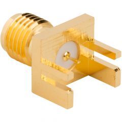 SMA PCB End Launch Straight Jack 50 Ohm 0.047-inch Conformable