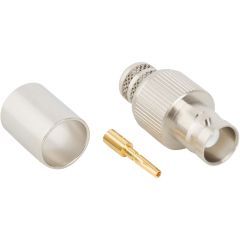 BNC Straight Crimp Jack Times LMR-400 Optimized 50 Ohm
