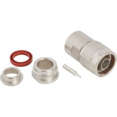 UG-21E/U N-Type Straight Clamp Plug RG-8 RG-213 RG-225 50 Ohm