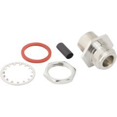 N-Type Straight Solder Plug RG-401 0.250-inch Conformable
