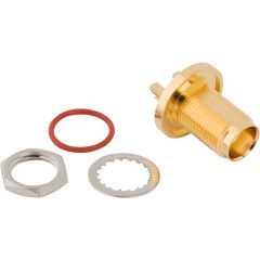 TNC Straight PCB Jack End Launch Bulkhead Rear Mount 50 Ohm IP67 ARC