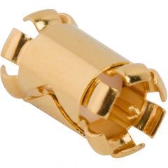 Bullet Adapter AFI Plug to AFI Plug 75 Ohm Straight