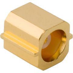 MCX Straight PCB Jack End Launch 50 Ohm