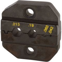 Die Set Hex Cavity Dimensions are 0.042 0.068 0.190 0.212