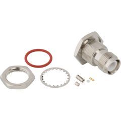 RP-TNC Str BHD Jack for 0.81 mm Cable