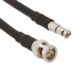 BNC Straight Plug to HD-BNC Straight Plug B4694R 75 Ohm 180 inches 12G
