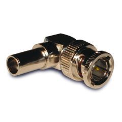 BNC Right Angle Crimp Plug Belden 1505A AT&T 734 75 Ohm