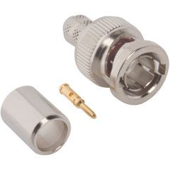BNC Straight Crimp Plug Commscope F59HEC-2 75 Ohm