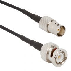 BNC Straight Plug to BNC Straight Jack RG-174 50 Ohm 500 Millimeter