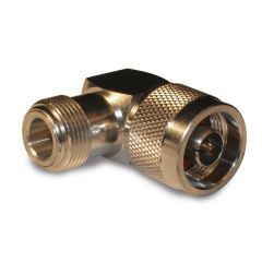 N-Type Jack to N-Type Plug Adapter 50 Ohm Right Angle