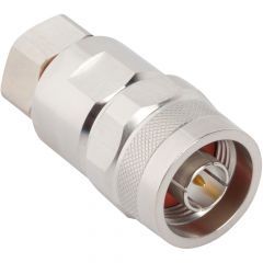 N-Type Straight Clamp Plug Times LMR-400 Optimized Belden 9913 50 Ohm IP67 Field Installable
