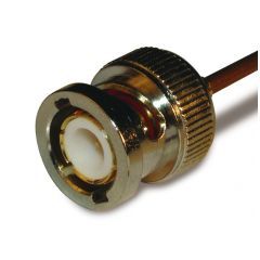 BNC Straight Solder Plug 0.085-inch Conformable 0.086-inch Conformable RG-405 50 Ohm