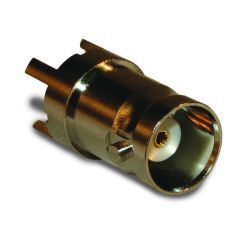 BNC Straight PCB Jack Through Hole 50 Ohm
