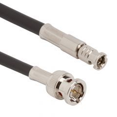 BNC Straight Plug to HD-BNC Straight Plug B1505A 75 Ohm 300 inches