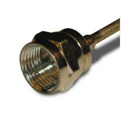 F-Type Straight Solder Plug 0.085-inch Conformable 0.086-inch Conformable RG-405 50 Ohm