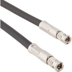 HD-BNC Straight Plug to HD-BNC Straight Plug B1694A 75 Ohm 500 mm