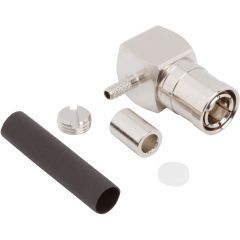 SMB Right Angle Crimp Plug RG-178 RG-196 50 Ohm