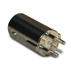 BNC Straight PCB Jack Through Hole 50 Ohm