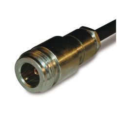 UG-23D/U N-Type Straight Clamp Jack RG-8 RG-213 RG-225 50 Ohm