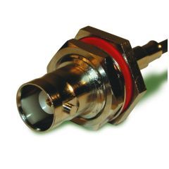 BNC Jack RG-174 RG-188 RG-316 Times LMR-100A Bulkhead Rear Mount 50 Ohm