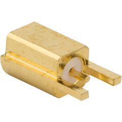 MMCX Straight PCB Jack End Launch 50 Ohm