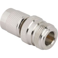 N-Type Jack to TNC Plug Adapter 50 Ohm Straight