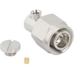 2.2-5 Right Angle Solder Plug RG-402 0.141-inch Conformable Times Tflex 402 50 Ohm