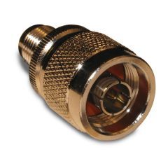 N-Type Plug to TNC Jack Adapter 50 Ohm Straight