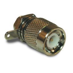 TNC Straight Receptacle Plug Solder Cup Bulkhead Front Mount 50 Ohm