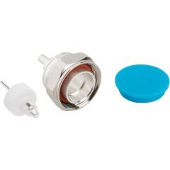 7-16 Straight Solder Plug RG-402 0.141-inch Conformable Times Tflex 402 50 Ohm