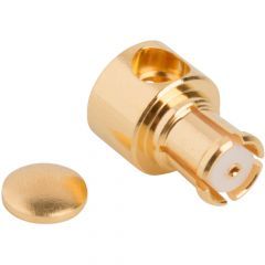 SMP Right Angle Solder Plug 0.085-inch Conformable 0.086-inch Conformable RG-405 50 Ohm