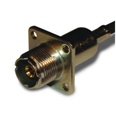 UHF Straight Crimp Jack RG-58 RG-141 Times LMR-195 Non-Constant Impedance