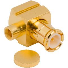 MCX Right Angle Solder Plug 0.047-inch Conformable 50 Ohm