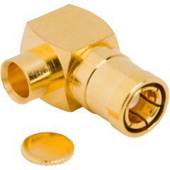SMB Right Angle Solder Plug RG-402 0.141-inch Conformable 50 Ohm