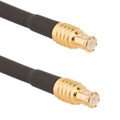 MCX Straight Plug to MCX Straight Plug RG-174 0.50 M