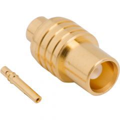 MCX Straight Solder Jack 0.085-inch Conformable 0.086-inch Conformable RG-405 50 Ohm