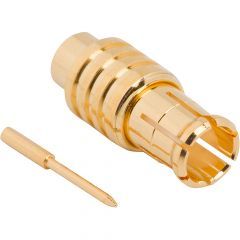 MCX Straight Solder Plug 0.085-inch Conformable 0.086-inch Conformable RG-405 75 Ohm