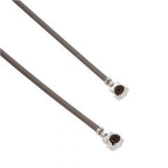 AMC Right Angle Plug to AMC Right Angle Plug 1.13 mm 50 Ohm 200 mm