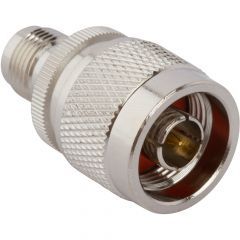 N-Type Plug to RP-TNC Jack Adapter 50 Ohm Straight