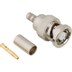 RP-BNC Straight Crimp Plug RG-58 RG-141 Times LMR-195 50 Ohm