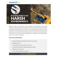 Harsh Environment Solutions Overview